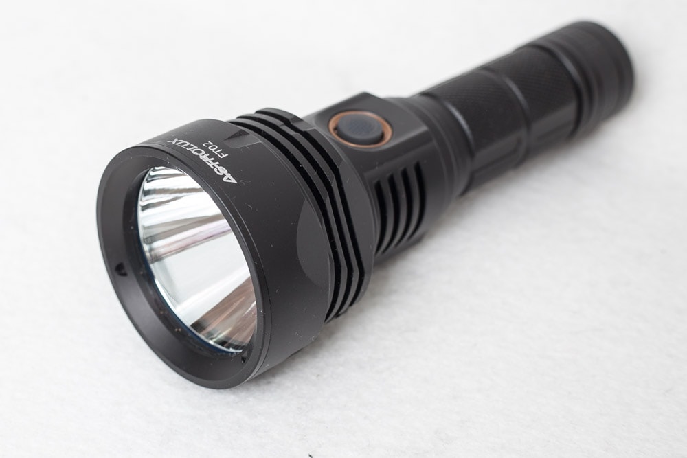 Bezel and reflector of FT02 flashlight