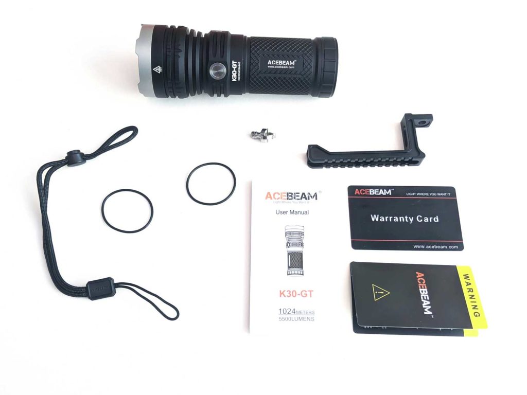 Acebeam K30-GT accessories