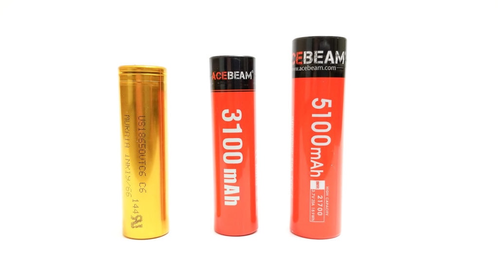 Acebeam L18 batteries