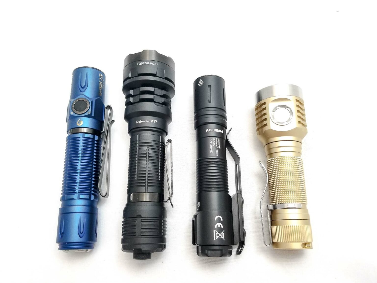 Acebeam P17 review | Tactical flashlight with 4900 lumens | 1Lumen.com