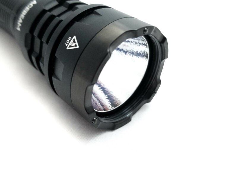Acebeam P17 review | 4900 lm extreme tactical flashlight | 1Lumen