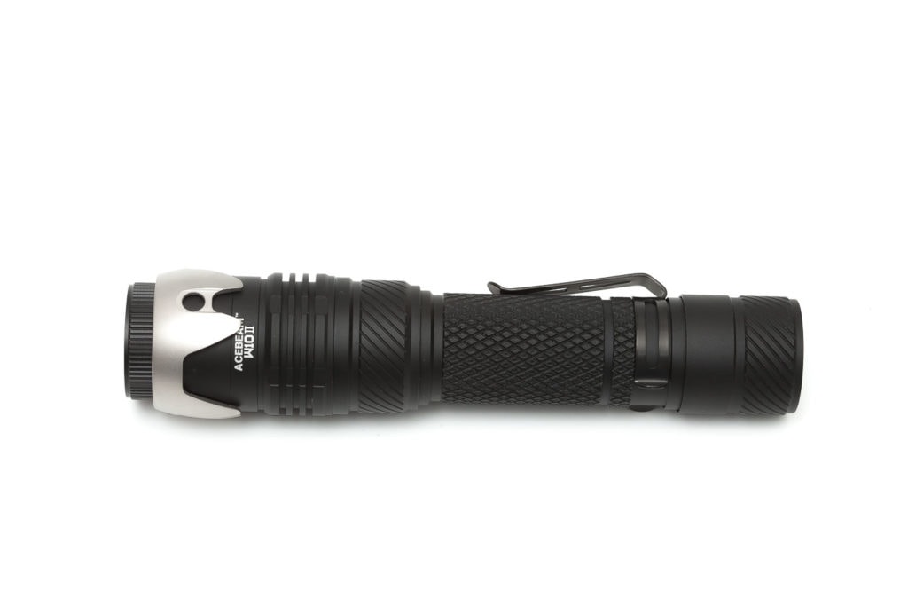 flashlight with bezel and filter