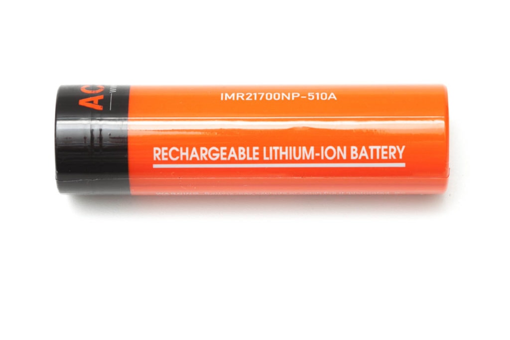 Acebeam lithium ion battery