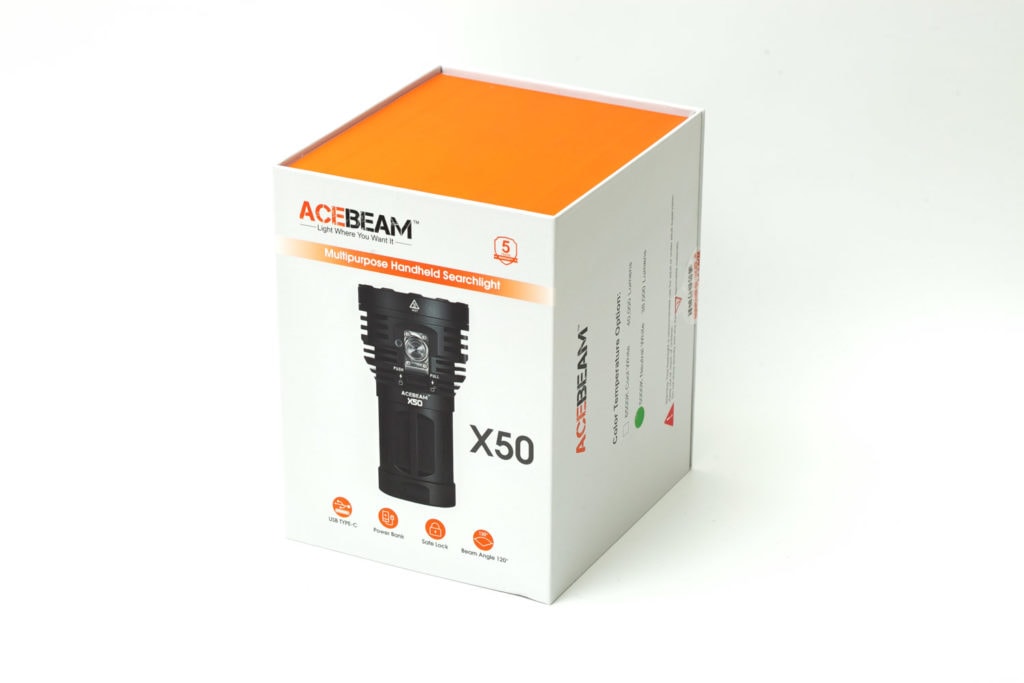 Acebeam X50 box