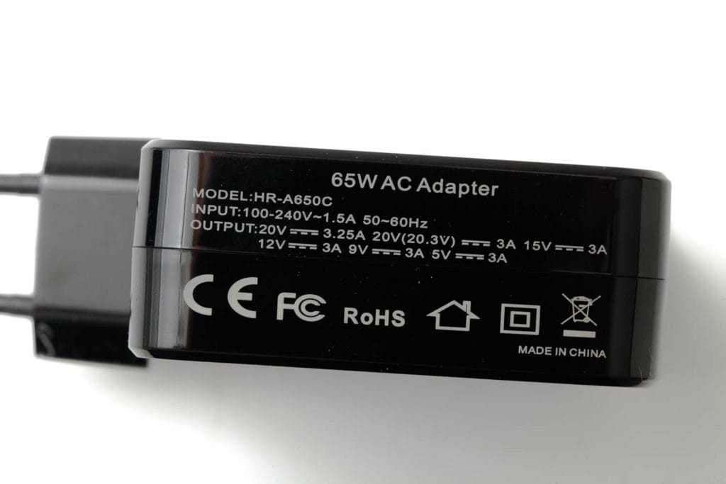 Acebeam X50 power adapter