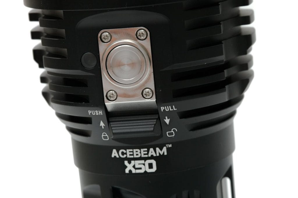 Acebeam X50 switch