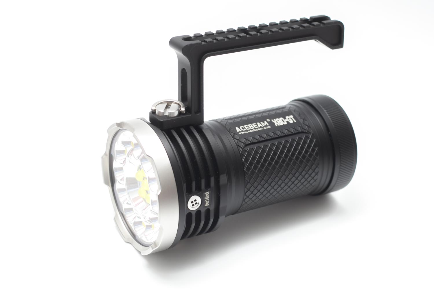 acebeam x80 gt including the carry handle