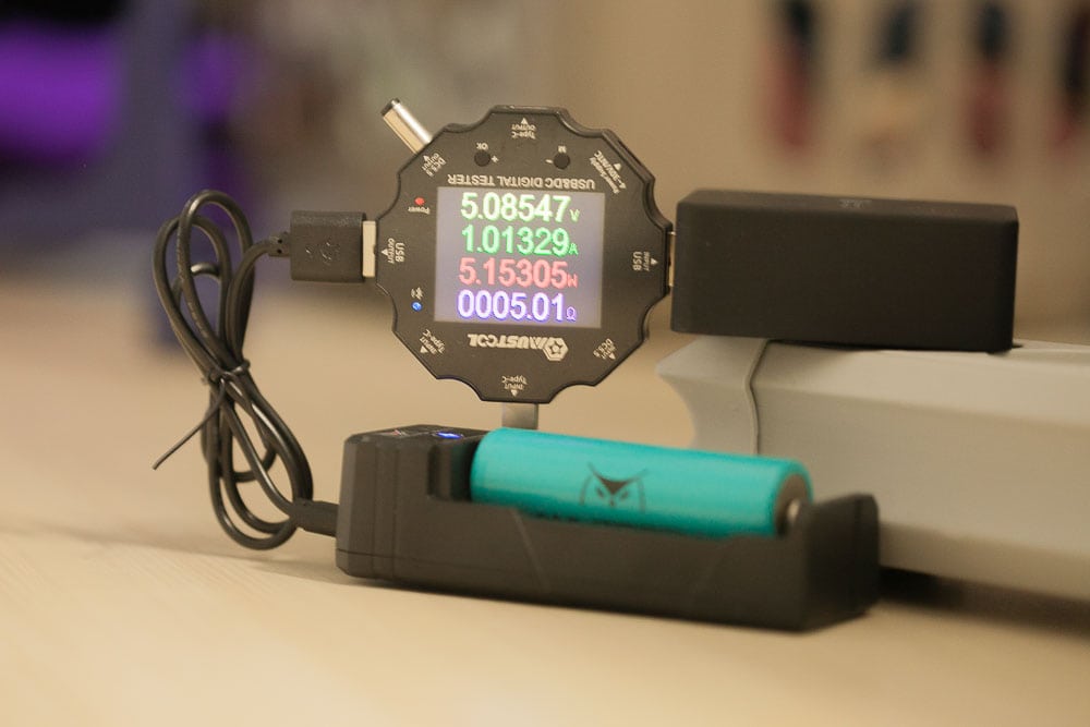 Amutorch charger with 1A charge current