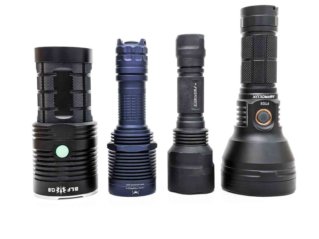 amutorch xt45 compared to other flashights