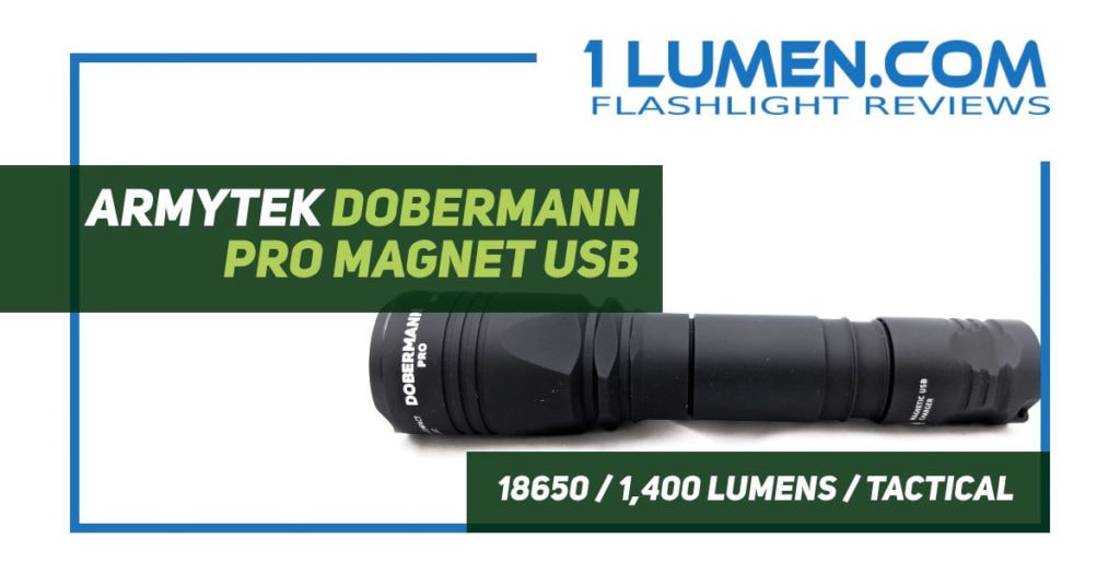 Armytek Dobermann Pro Magnet USB review