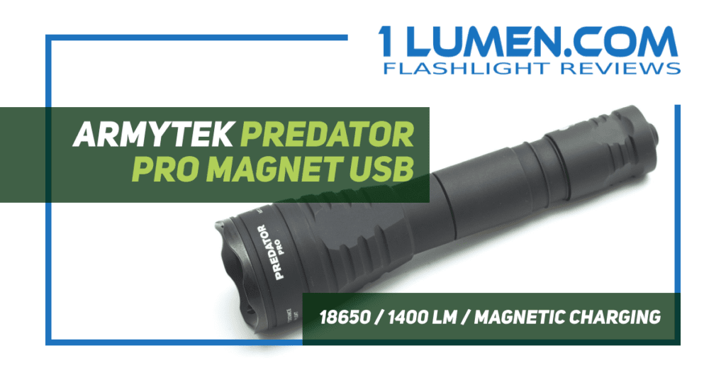 Armytek Predator PRO Magnet USB review