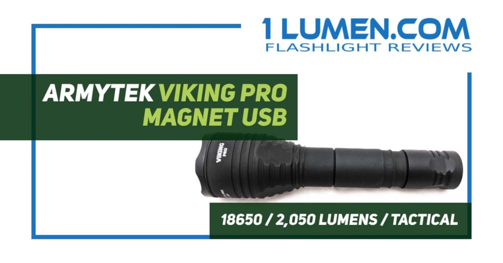 Armytek Viking Pro Magnet UBS review