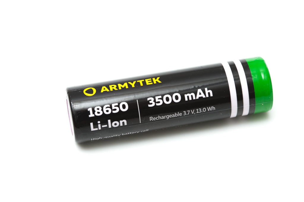 Armytek 18650 battery