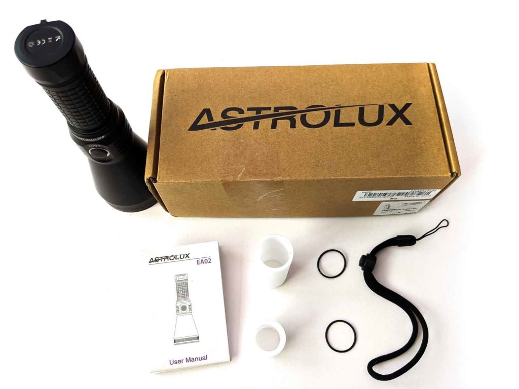Astrolux EA02 accessories