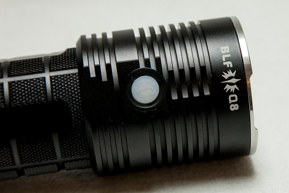 side of the flashlight