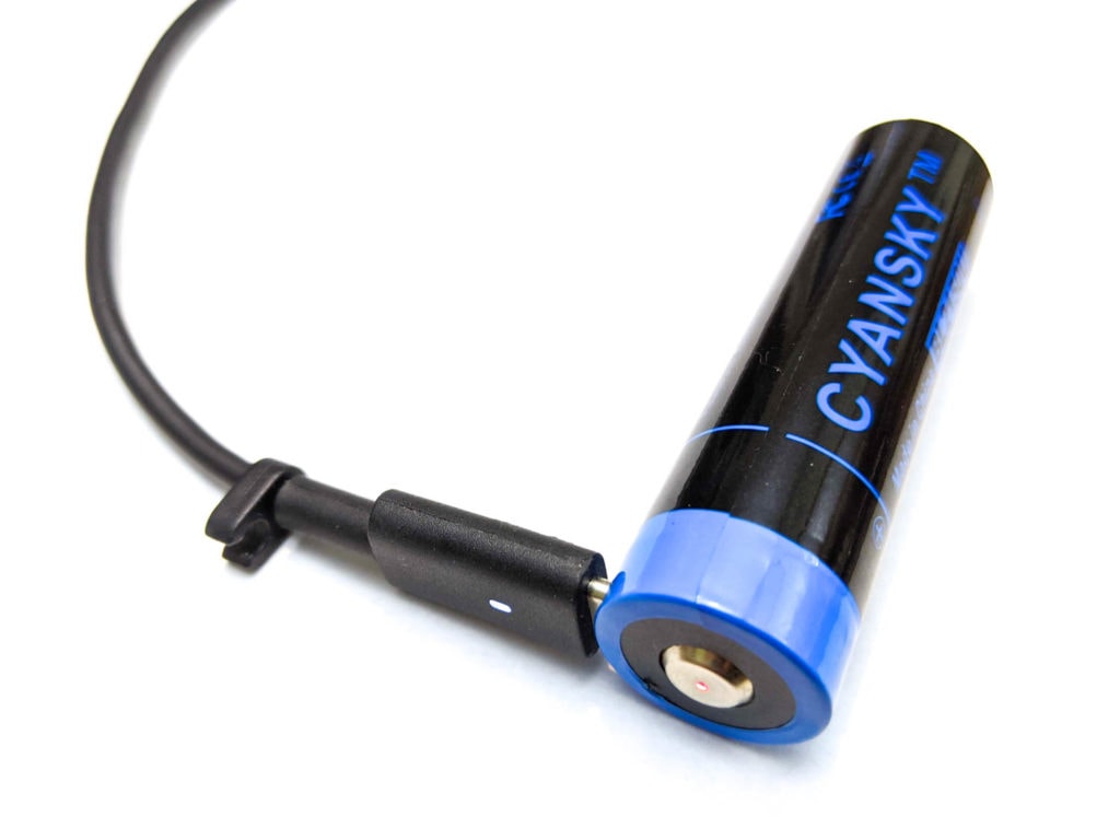 cyansky h5 battery charging