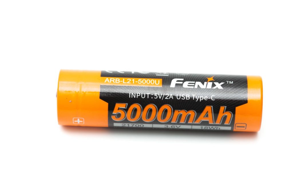 Fenix ARB L21 5000U battery with charge port