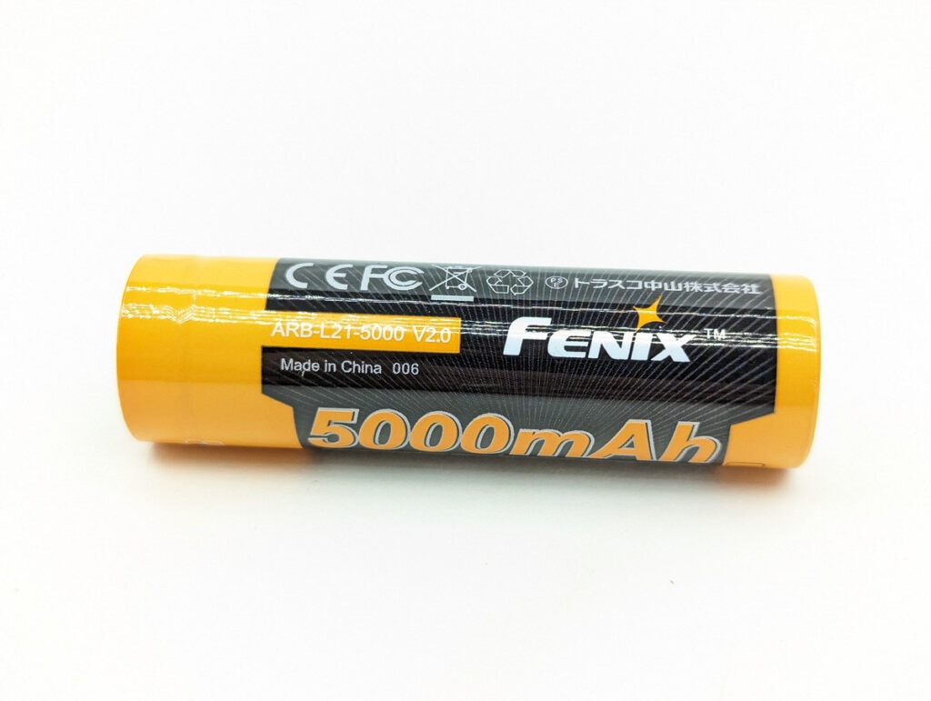 Fenix PD36R PRO battery