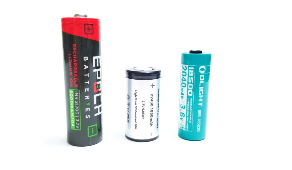 FireFlies E07 2021 version battery