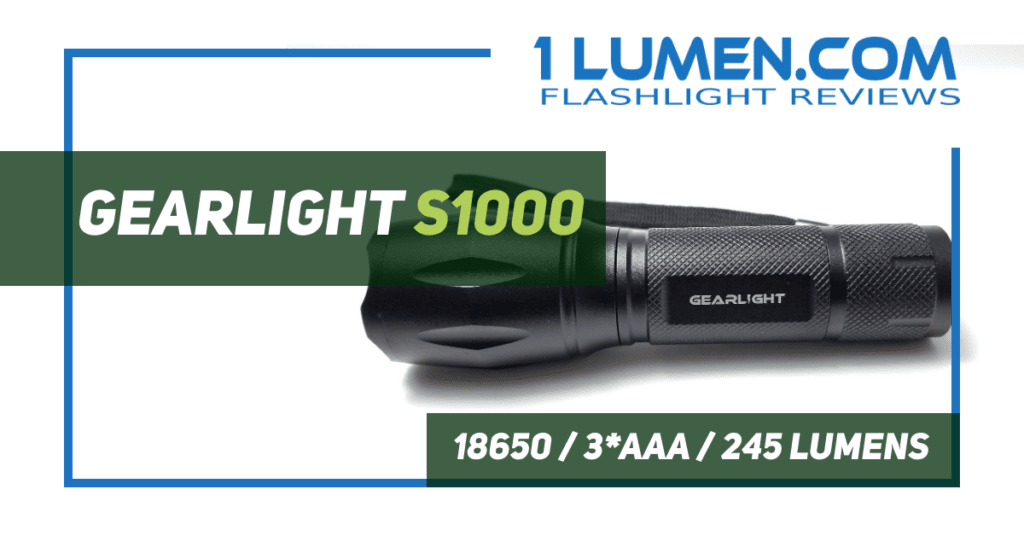 Gearlight S1000 review
