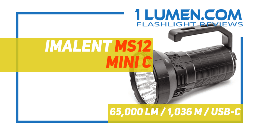 Imalent MS12 Mini C review
