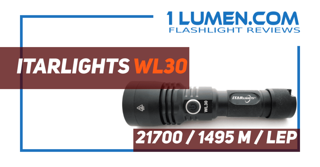 iTarlights WL30 review