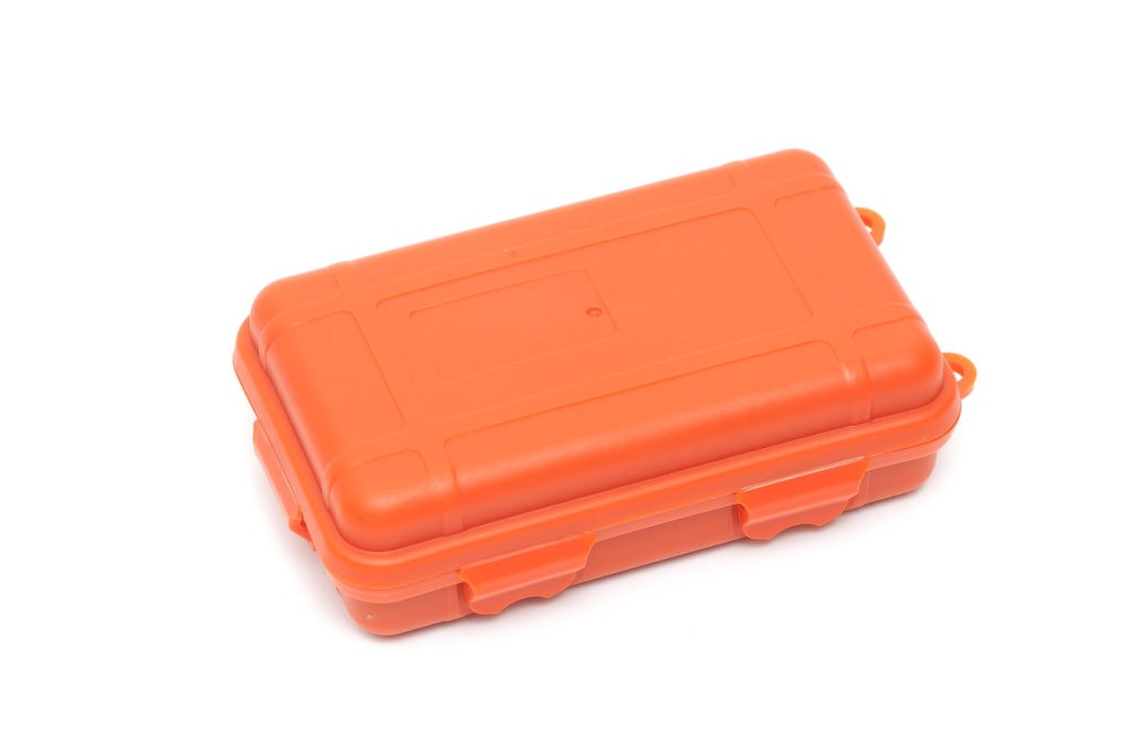 orange storage case Jetbeam e1