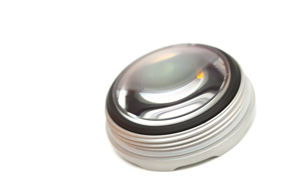 Convex lens of the Jetbeam M2S WP-RX