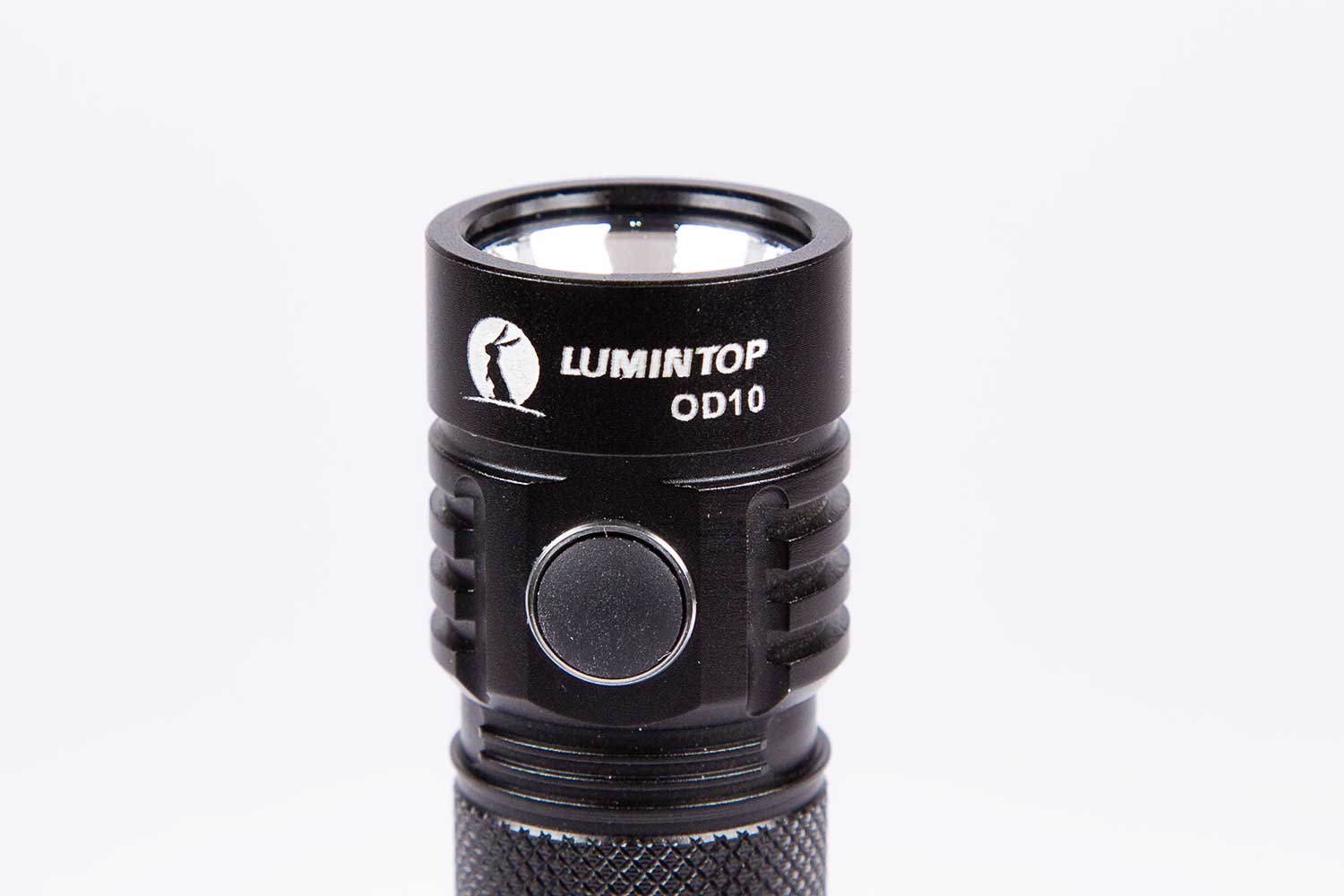 Lumintop OD10 bezel and logo