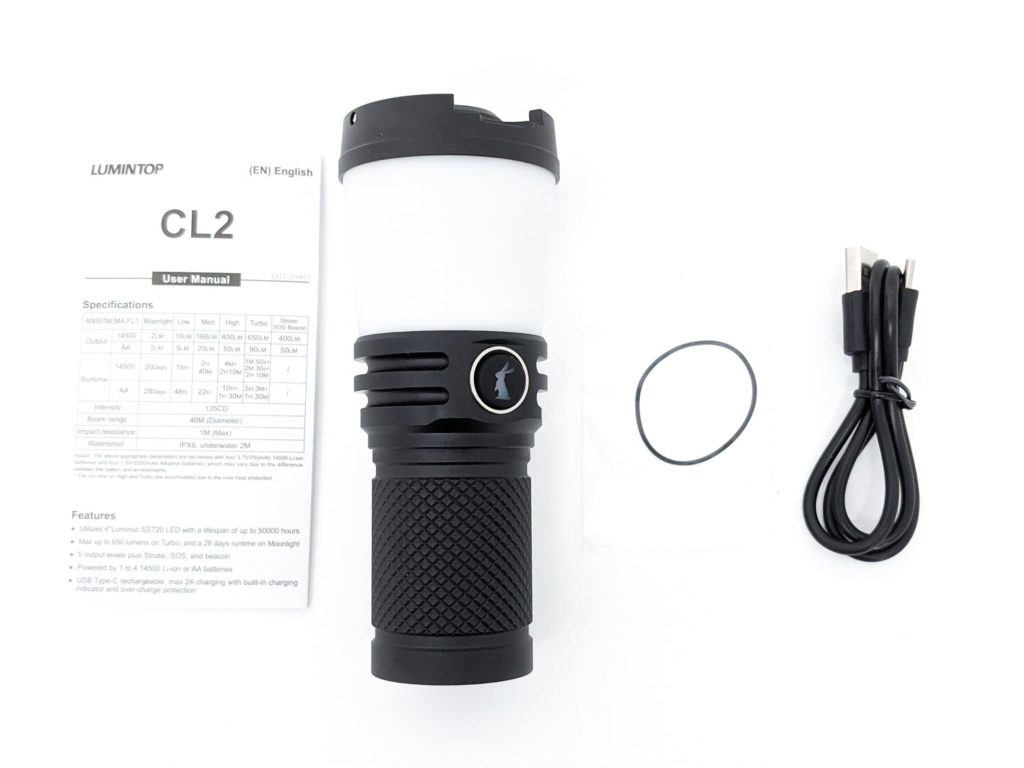 Lumintop CL2 accessories