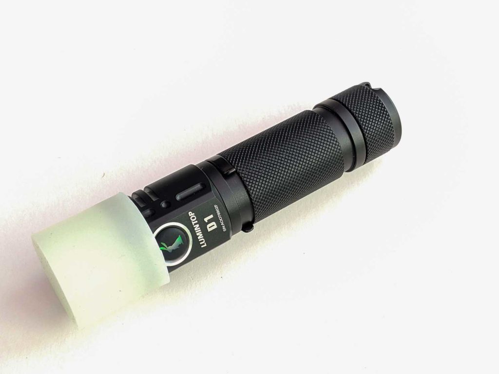 Lumintop D1 with tube