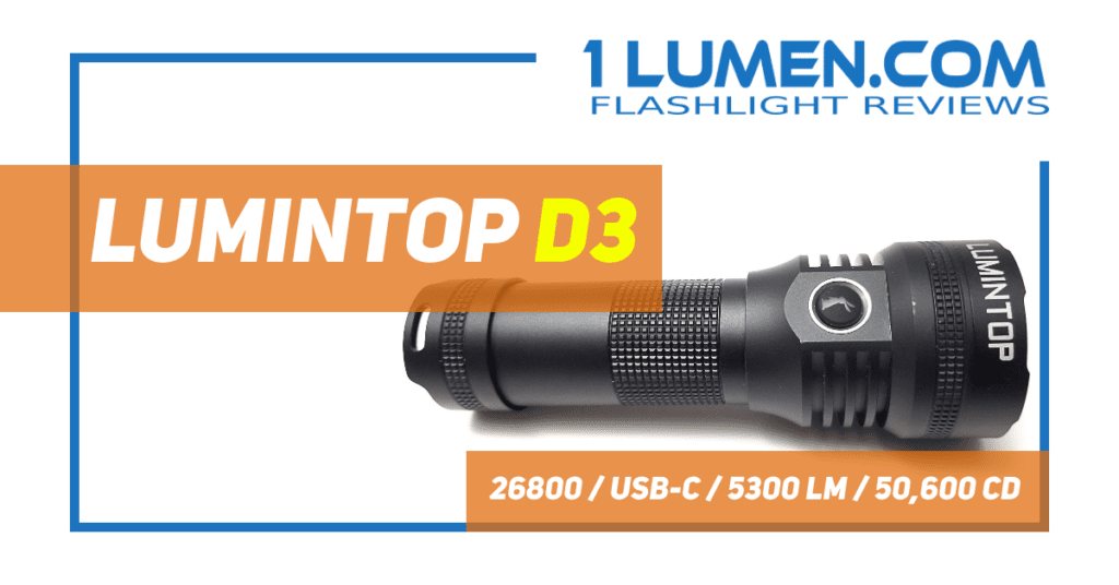 Lumintop D3 review
