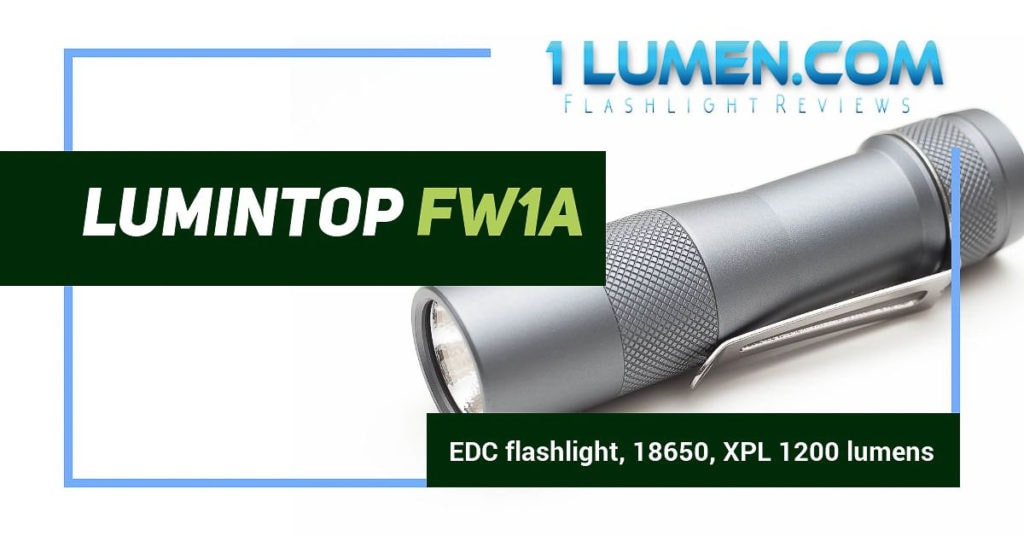 Lumintop FW1A review