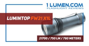 Lumintop FW21 X1L review