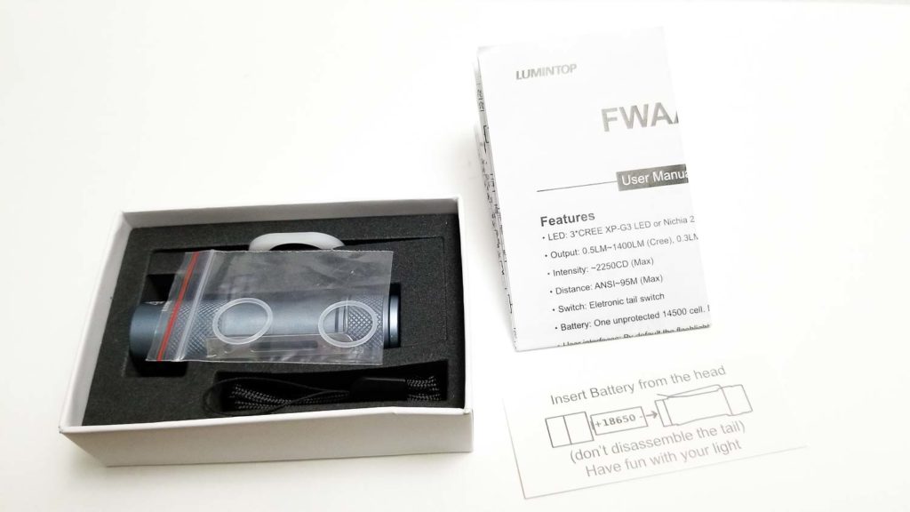 Lumintop FWAA accessories