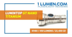 Lumintop GT Nano titanium review