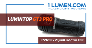 Lumintop GT3 PRO review