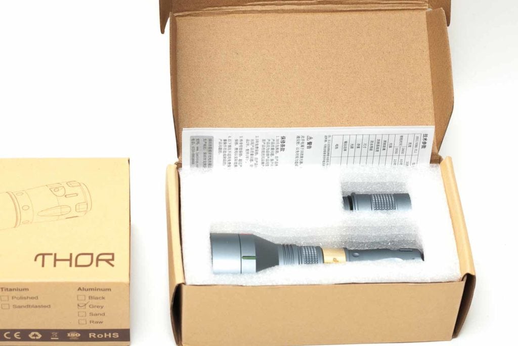 Lumintop Thor 2 in box
