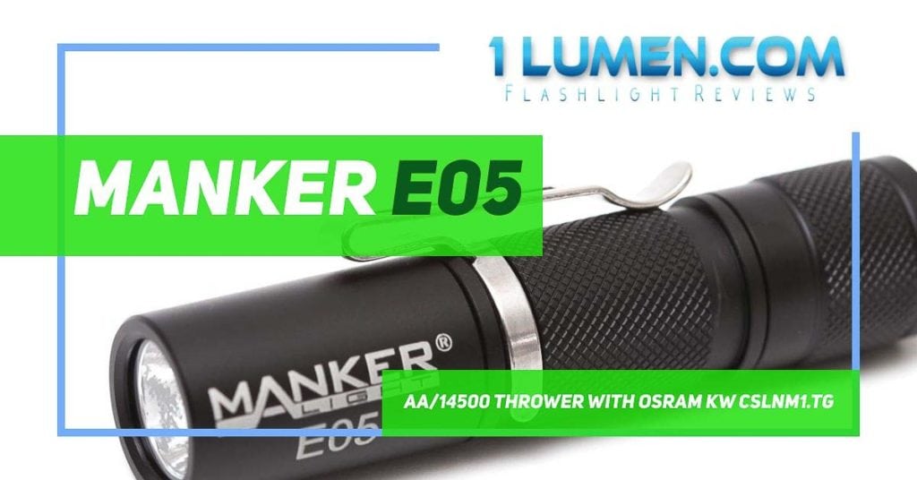 Manker E05 review