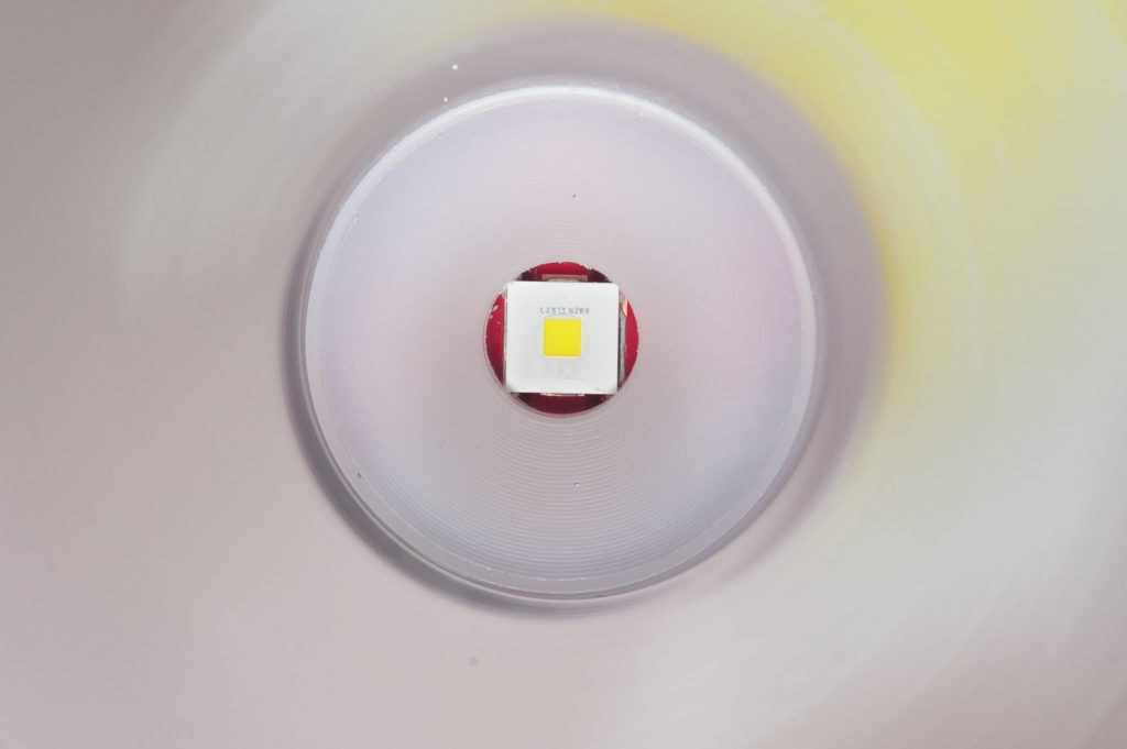 close up of LED