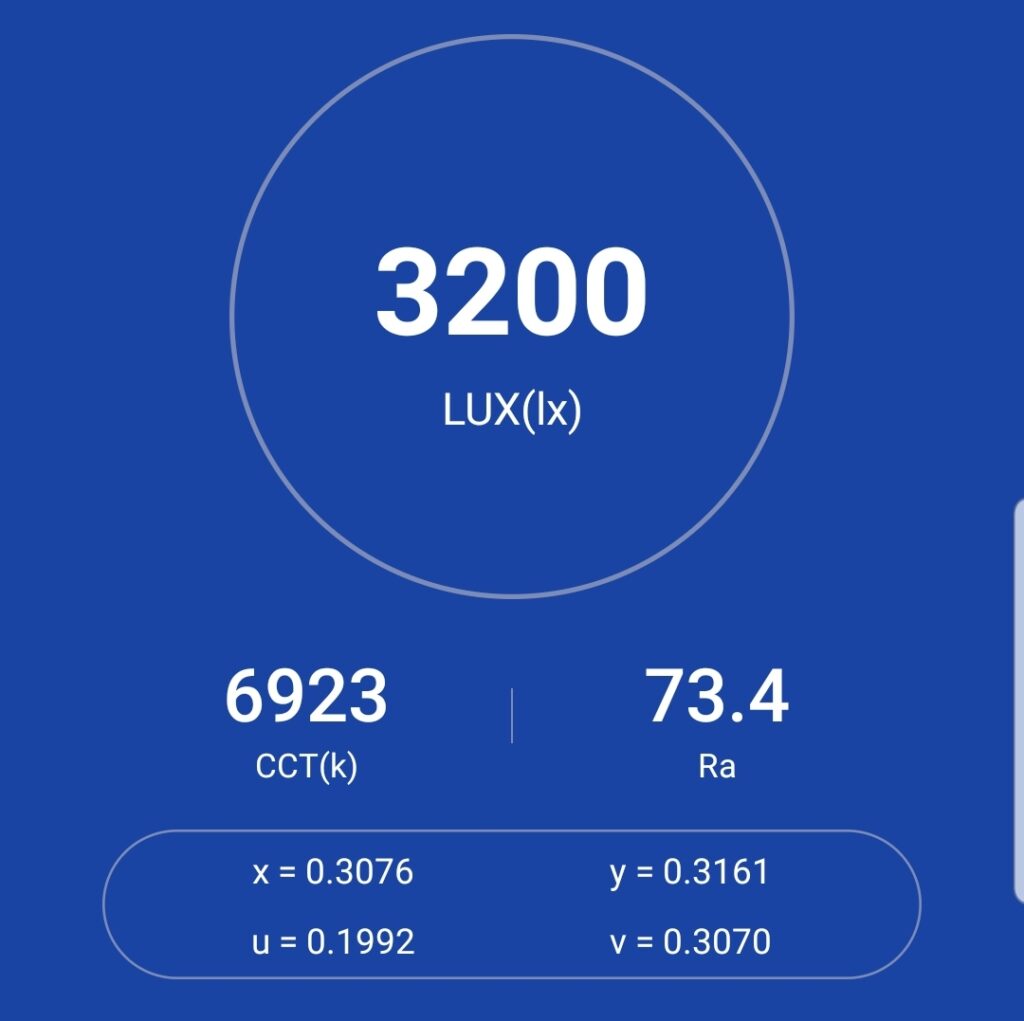 mateminco lt40 led measurement