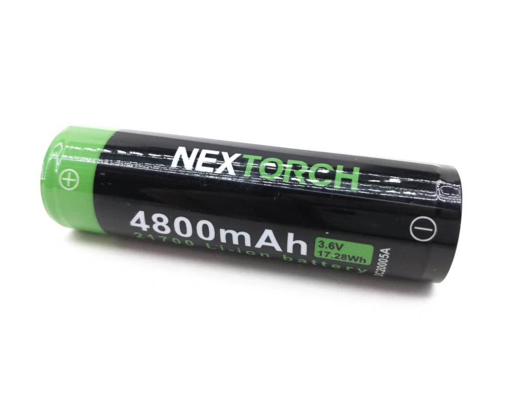 Nextorch 4800mah battery