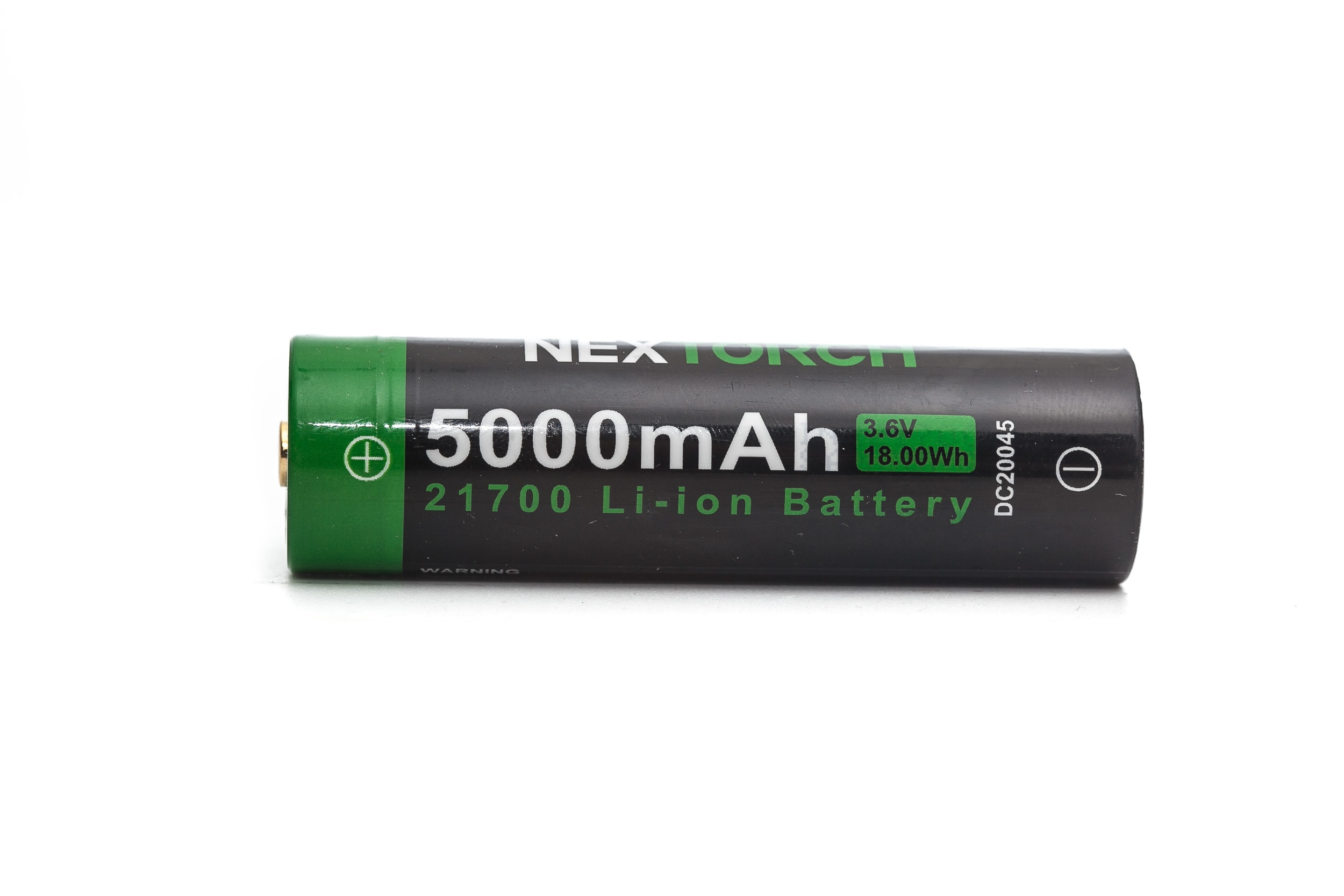 nextorch 21700 5000mah battery dc20045