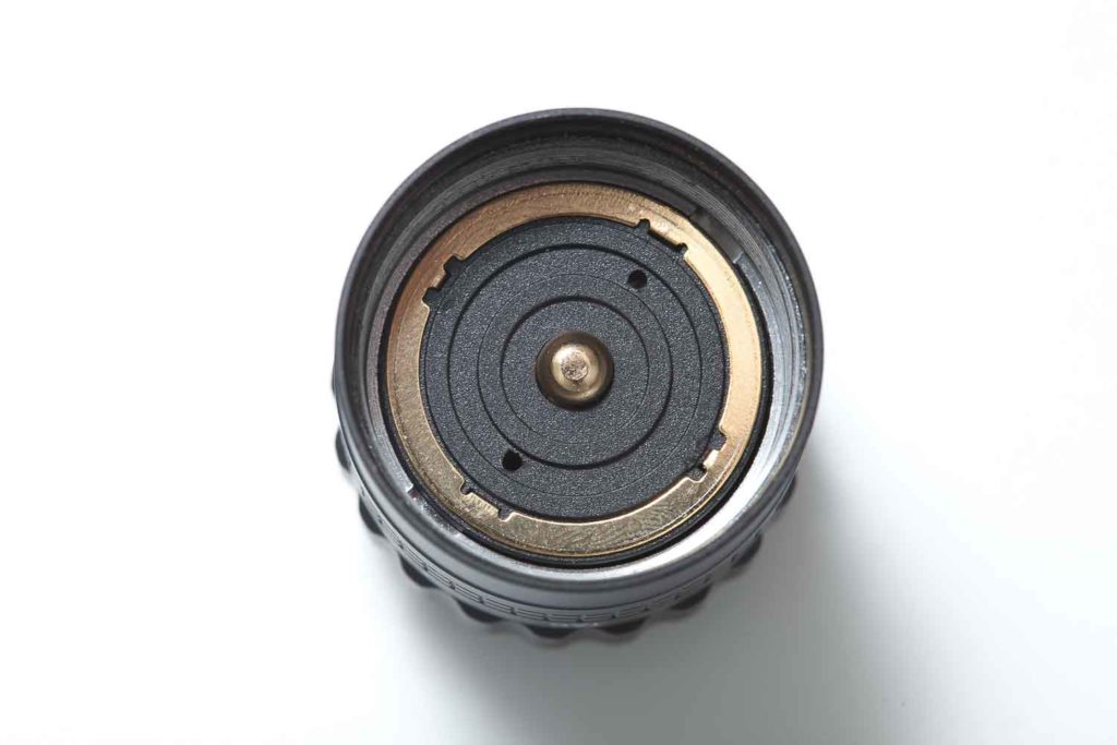 view on inner side of the tailcap