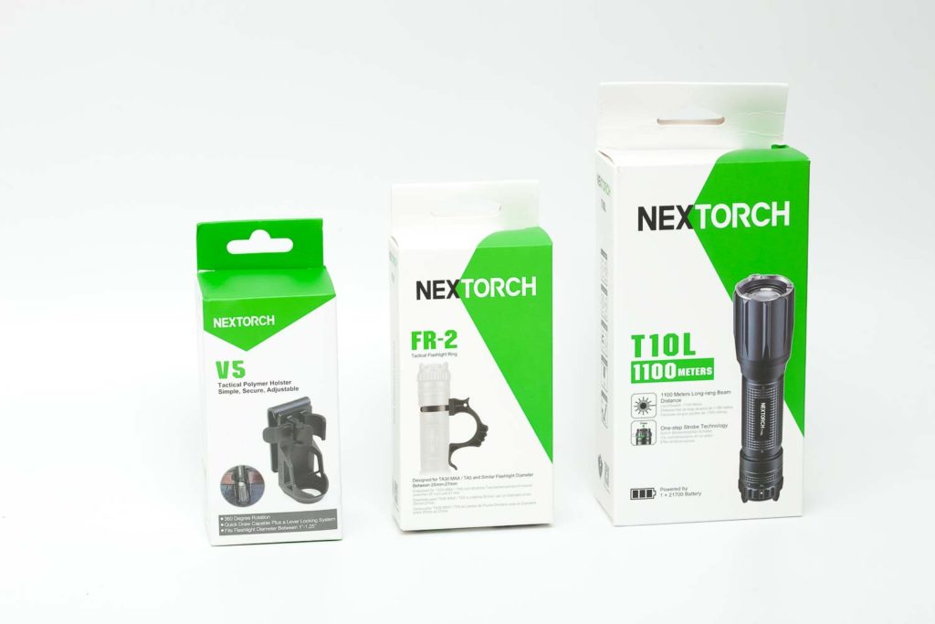 3 nextorch flashlight packages