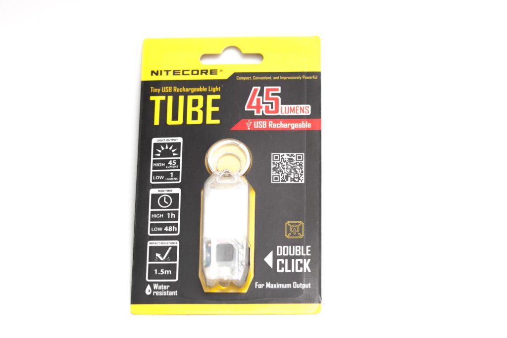 nitecore tube front package