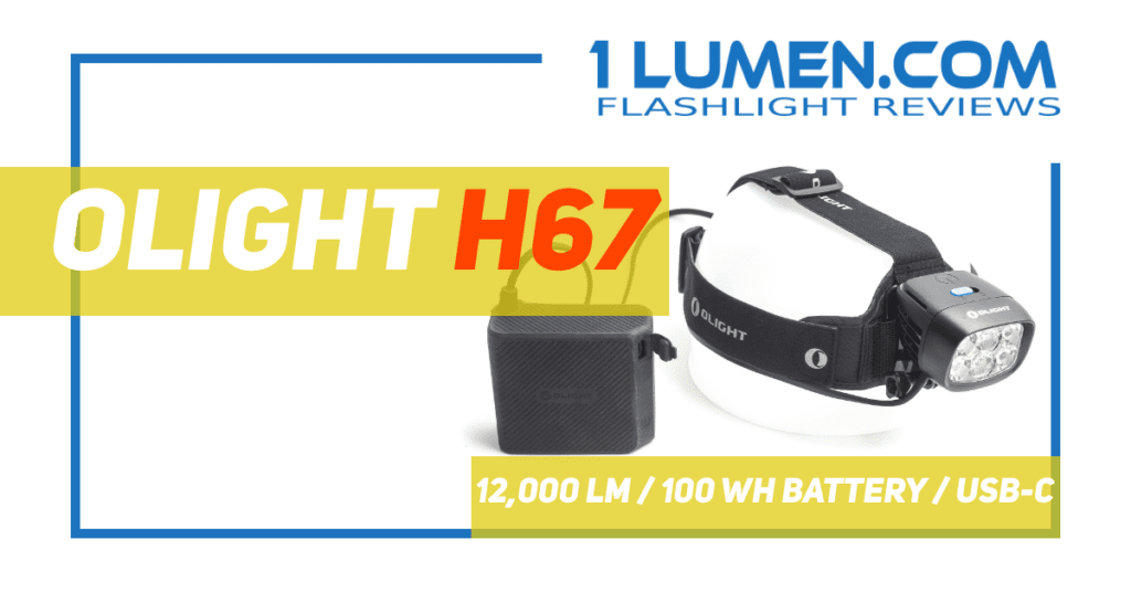 Olight H67 headlamp reviwe
