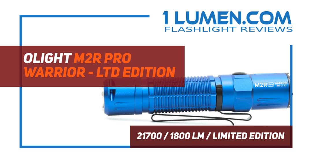 Olight M2R PRO Warrior limited edition review