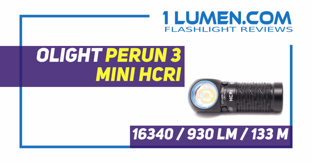 オーライト　olight perun3 mini HCRI NW ブラック OLIGHT オーライト Perun 3 Mini ブラックCW ブラックHCRI