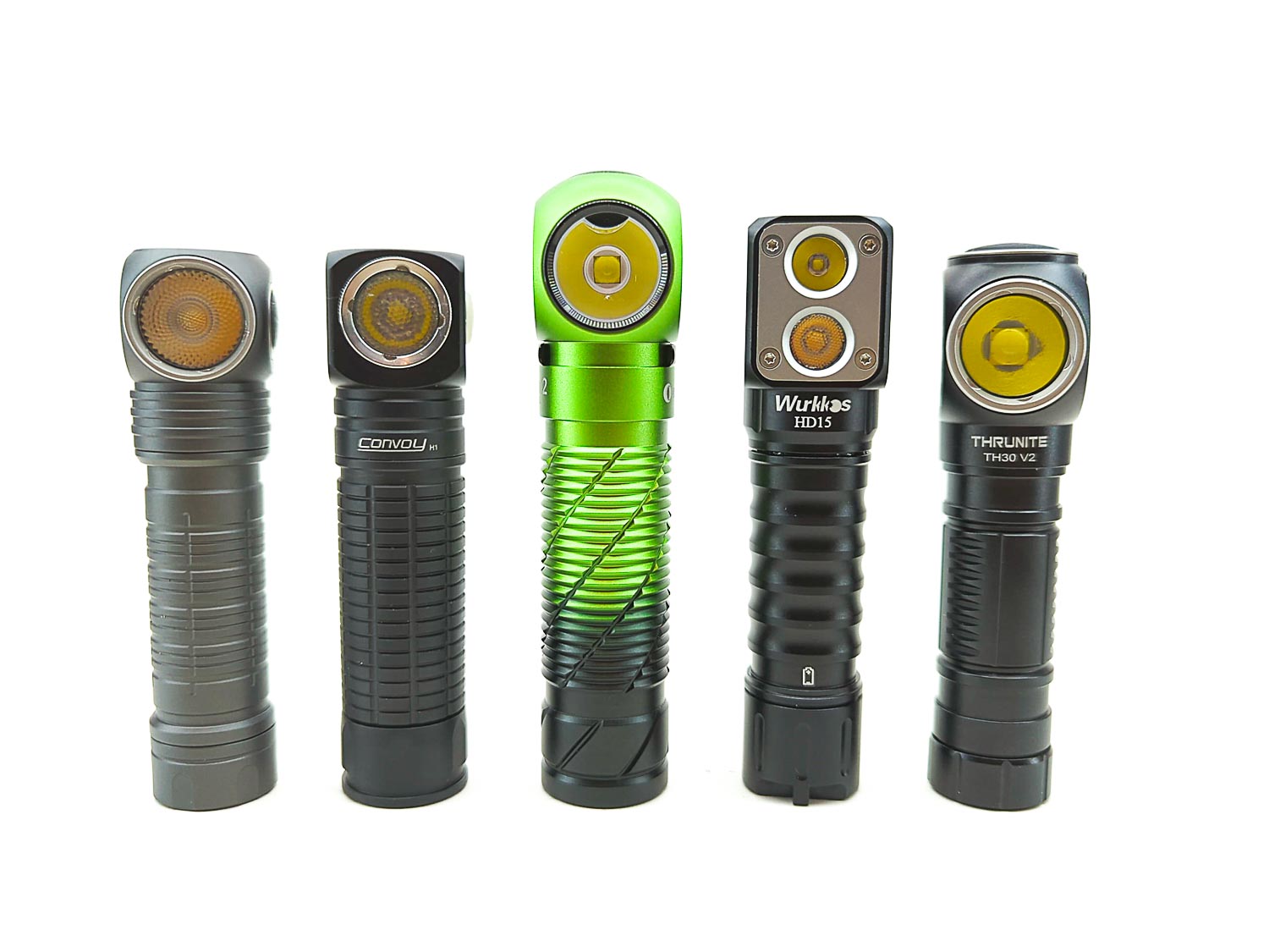 Olight Perun v2 comparison with other headlamps